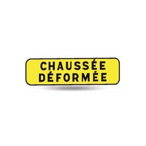 Taliaplast 525223 - Panonceau indication chaussée déformée km t1 900x250mm