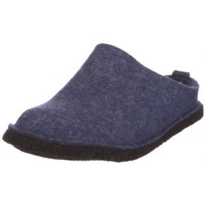 Image de Haflinger Soft 311010, Chaussons mixte adulte - bleu/jeans, 41 EU