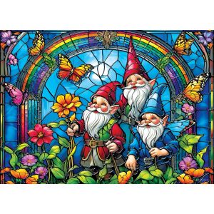 Image de Master pieces Stained Glass - Délice Gnome