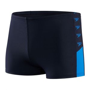 Speedo Boxeur Boom Logo Splice 32 True Navy / Bondi Blue