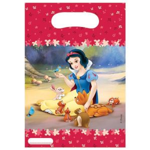 6 sacs de fête Blanche-Neige