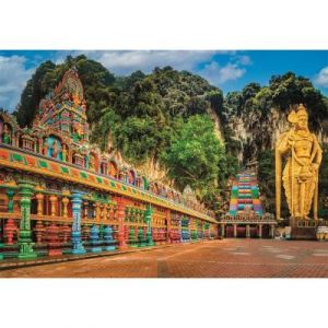 Clementoni Puzzle 1000 pi&egrave;ces : Grottes peintes de Batu