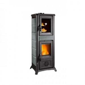 Po&ecirc;le &agrave; bois avec four 19L - 7,3 kW - Pierre naturelle - Gemma Forno 5.0 LA NORDICA EXTRAFLAME