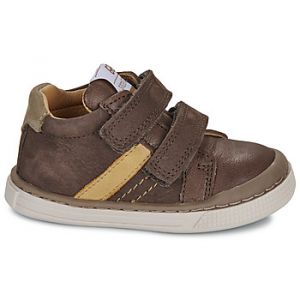 GBB Baskets montantes enfant RUSE Marron - Taille 24,25,26,27