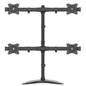 Eaton Tripp Lite Support sur base Quad-Display pour 4 &eacute;crans de 13" &agrave; 27"