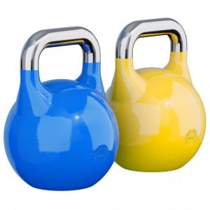 Gorilla Sports Kettlebell de comp&eacute;tition 8-40 kg SET 12 KG + 16 KG