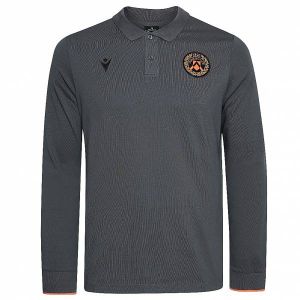 Udinese Calcio macron Hommes Polo &agrave; manches longues 58577883