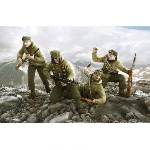Zvezda Maquette Chasseurs Alpins Allemands - Echelle 1:35