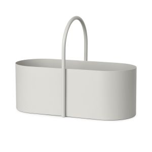 Image de Ferm Living Boîte de rangement Grib Toolbox Light grey