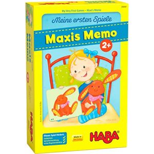Haba Jeu de r&eacute;flexion Mes premiers jeux Maxi's memo junior (DE)