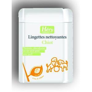 Image de Héry Laboratoires Lingettes nettoyantes pour chiot