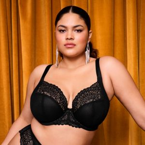 Soutien-Gorge Plongeant strech noir