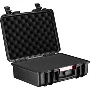 wiltec Mallette universelle 45 x 35 x 16 cm, Valise de transport &eacute;tanche avec Mousse pr&eacute;d&eacute;coup&eacute;e