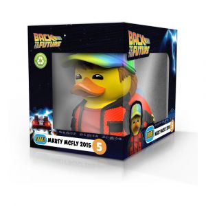 Numskull Games TUBBZ Figurine de Canard en Caoutchouc Vinyle de Collection 2015 Doc Brown - Produit Officiel Retour vers Le Futur - Films d'action rétro comédie