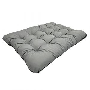 Prestige Coussin pour chien imperméable PVC Codura lavable antiallergique 100x70 cm AIO - couleur gris