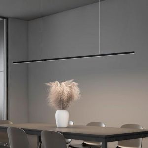 Helestra Loopy suspension LED, diffuseur acrylique