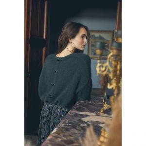 Image de Le Temps des Cerises Pull DAISY - Couleur S,M,L,XL,XS - Taille Vert