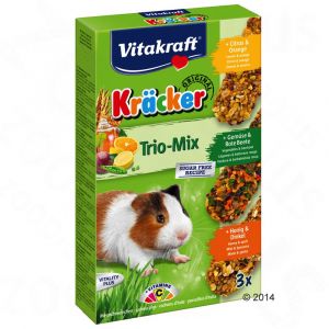 Image de Vitakraft Kräcker Trio-Mix pour cochons d'Inde