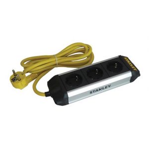 Stanley 3 - socket open outlets core power bar