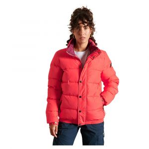 Superdry Source Retro Tampon Veste, Flare Orange, XS Femme