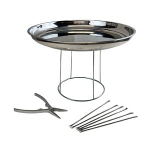 Fackelmann Ensemble de 4 ustensiles pour fruits de mer et crustacés Spécialités Culinaires