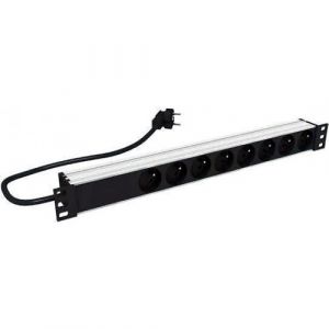 Bloc d&rsquo;alimentation 19 pouces 8 prises avec cordon - ID CABLES