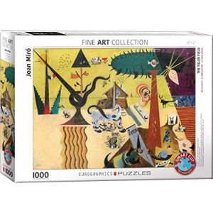 Eurographics Puzzle Joan Miro - The Tilled Field