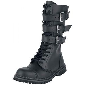 Brandit Mens Phantom Boots 3-Buckle, Color:schwarz;Größe:45