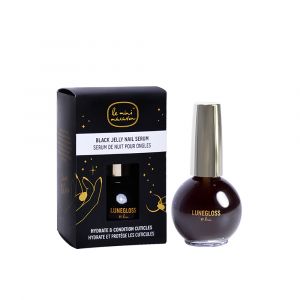 Le mini macaron Black Jelly Nail - Sérum de nuit ongles