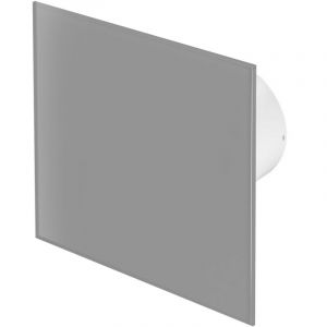 Awenta Ventilateur Gris Verre Hygrostat Extracteur D'air 100mm