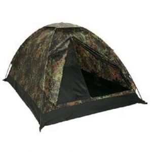 TENTE IGLOO STANDARD ETANC 2 PLACES CAMOUFLAGE FLECKTARN