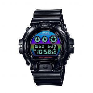 Casio Montre Homme DW-6900RGB-1ER - Bracelet Tissu Noir