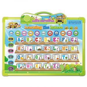 Dam Tableau de dessin pour l'apprentissage de l'anglais avec 11 cartes