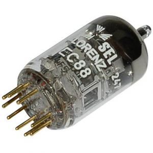 Sonstige Tube &eacute;lectronique EC 88 Triode 175 V 13 mA p&ocirc;les 9 Culot noval 1 pc(s)