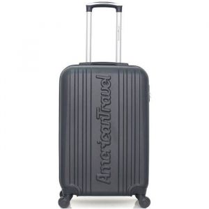 Image de AM TRAV VALISE WEEK END ABS 60cm 4 roues SPRINGFIELD A NOIR