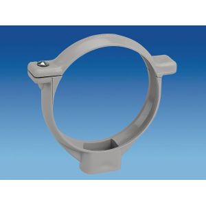 Wavin Collier fixation gouttière DN50 - Gris - 4 pièces
