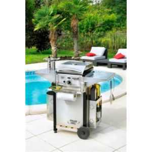 Roller Grill Support essuie-tout et porte-condiments pour désserte CHPS400