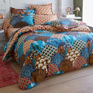 EVENJAP Taie trav bleu