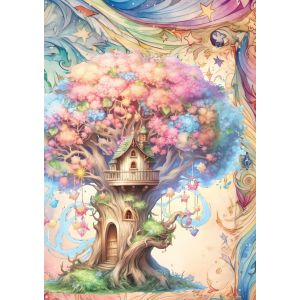 Puzzle 1000 pièces : Arbre à fées