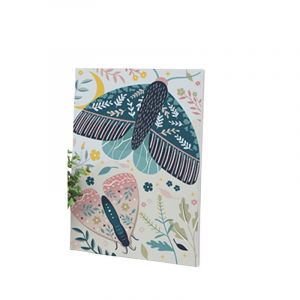 Peinture au num&eacute;ro, ch&acirc;ssis entoil&eacute; - Papillion