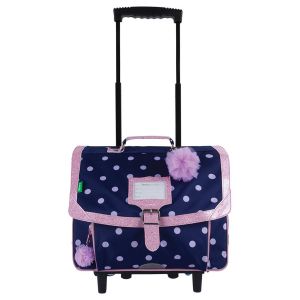 Tann's Cartable à roulettes Les Fantaisies Romy 38 cm 2 compartiments