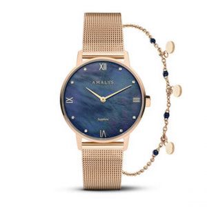 Coffret Bijou et Montre Manon Amalys - AMW-191