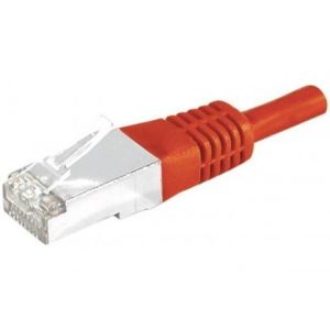 Dexlan 856847 - Cordon réseau RJ45 patch SSTP Cat.6 1 m