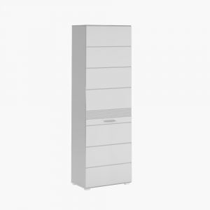 Meuble à chaussures en colonne – Blanc – KLEANKIN