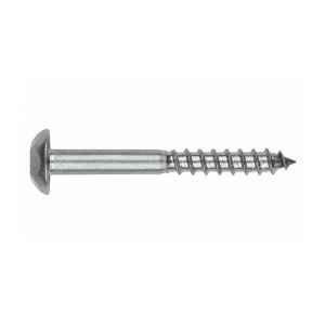 Index + 100 vis à bois T40 inviolable 7 x 80 mm Inox A2 - INVA27080