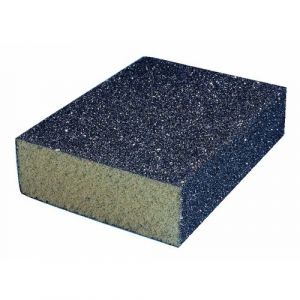 VSM Eponge abrasive rigide en carbure de silicium 4 faces-grain 60