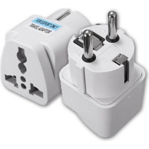 AVANC Prise Adaptateur Electrique Universelle UK US EU AU Vers EU Voyage Convertisseur 250V 10A.