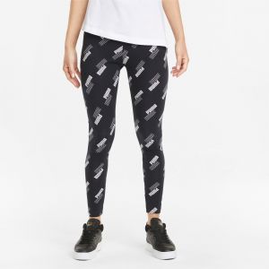 Puma Collant Power AOP High Noir - Taille S