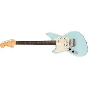 Image de Fender Kurt Cobain Jag-Stang LH RW Sonic Blue guitare électrique avec housse deluxe