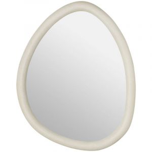 Atmosphera Miroir mural Chesni blanc 60x47cm créateur d'intérieur